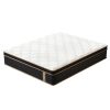 10" Queen Plush Hybrid Mattresses with Independently Encased Coils & Gel Memory Foam, Fiberglass-Free, Motion Isolation-Edge Support