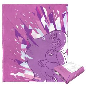 WB / STEVEN UNIVERSE, AMETHYST CRYSTAL BURST, Silk Touch Throw Blanket, 50"x60"
