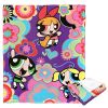 WB / POWERPUFF GIRLS, Flower Exploosion, Silk Touch Throw Blanket, 50"x60"