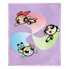 WB / POWERPUFF GIRLS, Super Swirl, Silk Touch Throw Blanket, 50"x60"
