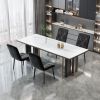 Dining Chairs Set of 4,Modern Dining Room Chairs,Kitchen Chairs Set of 4 with Upholstered Cushion Seat and Metal Legs for Home Kitchen Restaurant