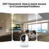Smart 3K 5MP Indoor Security Camera, Dual-Band 2.4G/5G WiFi Camera with Auto Tracking, Motion Alerts, Two-Way Audio, Alexa Compatible