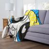 WB / POWERPUFF GIRLS, Bubbles Heart Eyes, Silk Touch Throw Blanket, 50"x60"