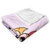WB / POWERPUFF GIRLS, Birthday Bash the Baddie, Silk Touch Throw Blanket, 50"x60"