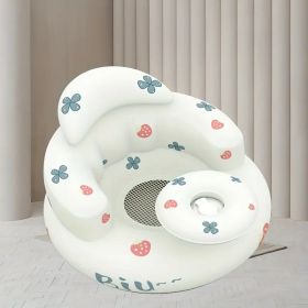 "Portable Baby Rocker â€“ Lightweight Learning Chair for Sitting/Standing Practice" (Style: strawberry)