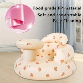 "Portable Baby Rocker â€“ Lightweight Learning Chair for Sitting/Standing Practice" (Style: bear)